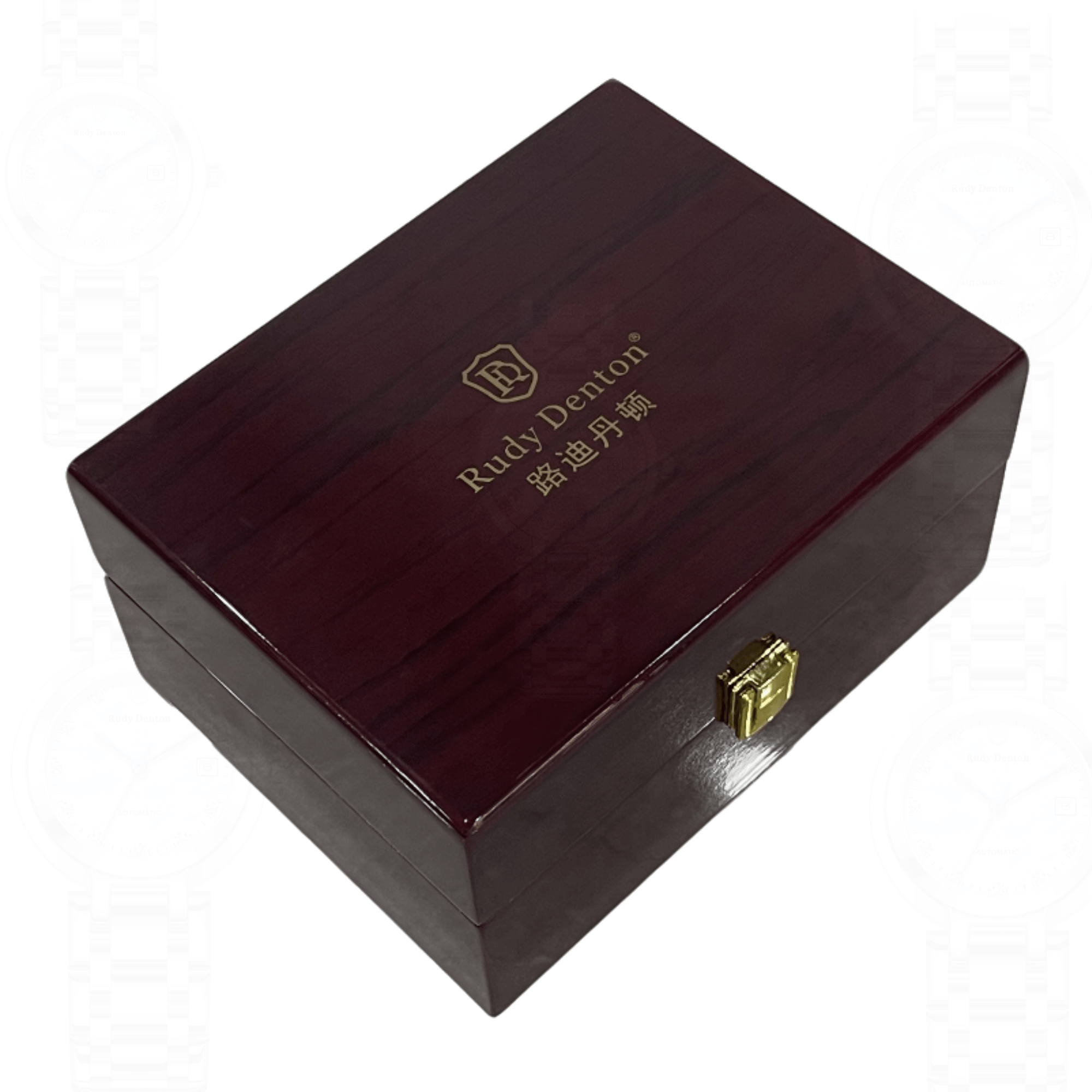 女士全自动多功能机械表日历款百搭时尚（富婆）心白+礼盒套装