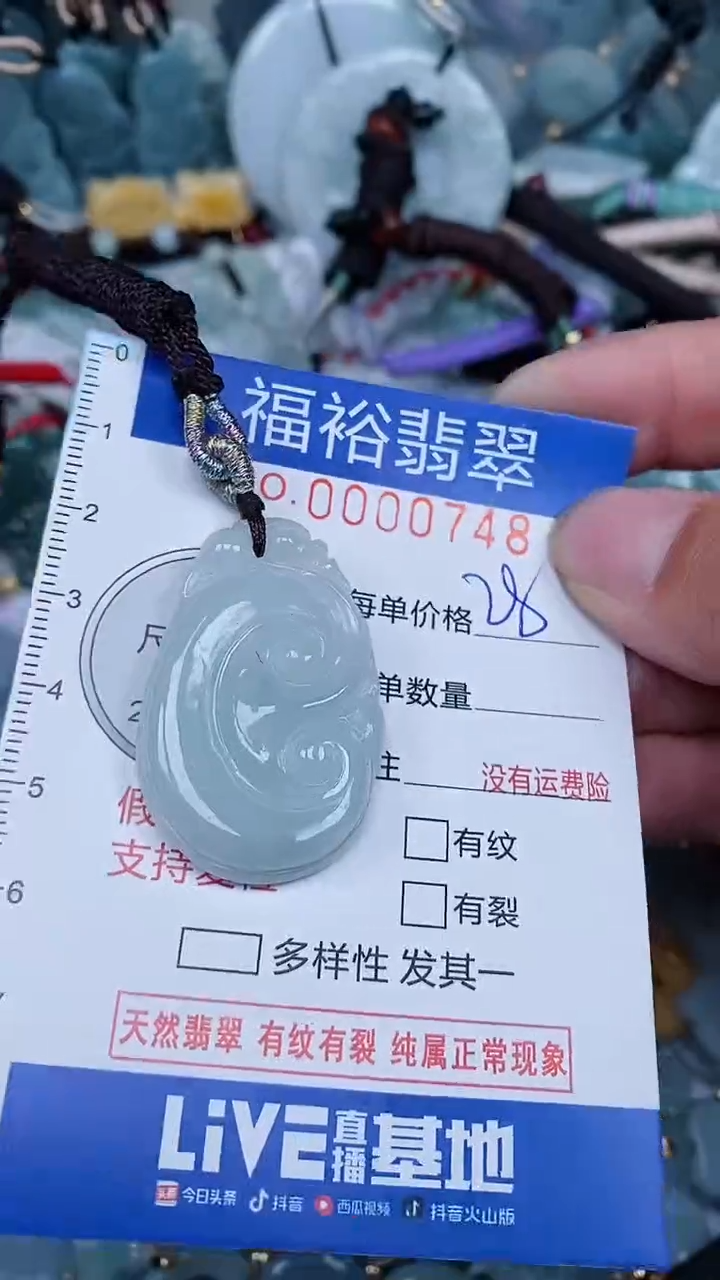 【闪购商品】翡翠颈饰未镶嵌...0000748