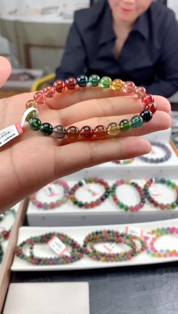 手串未镶嵌碧玺 多样性发一条