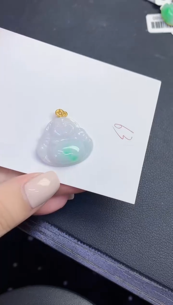 颈饰未镶嵌翡翠缅甸天然翡翠A货