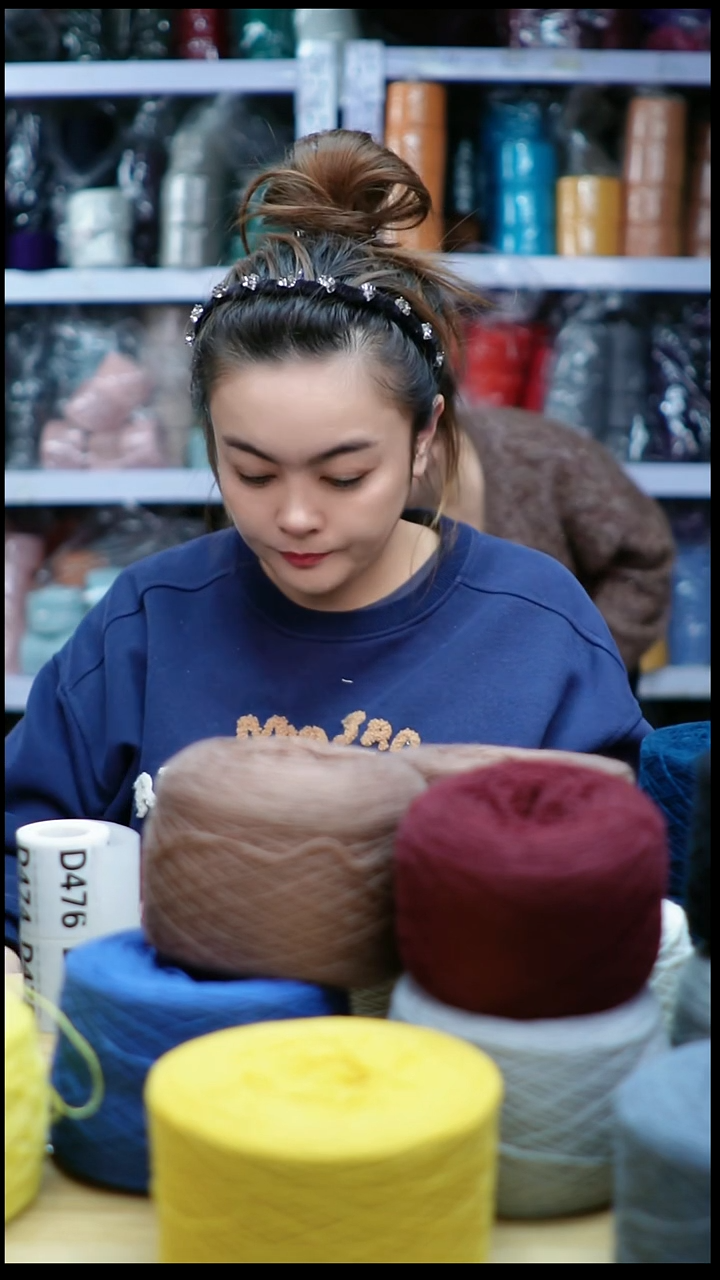 羊毛欢姐手编线D472