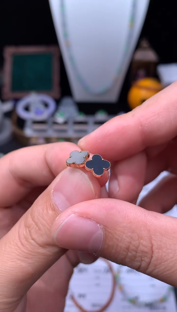 18K金镶嵌定制翡翠48小时鉴赏期 退货不扣服务费