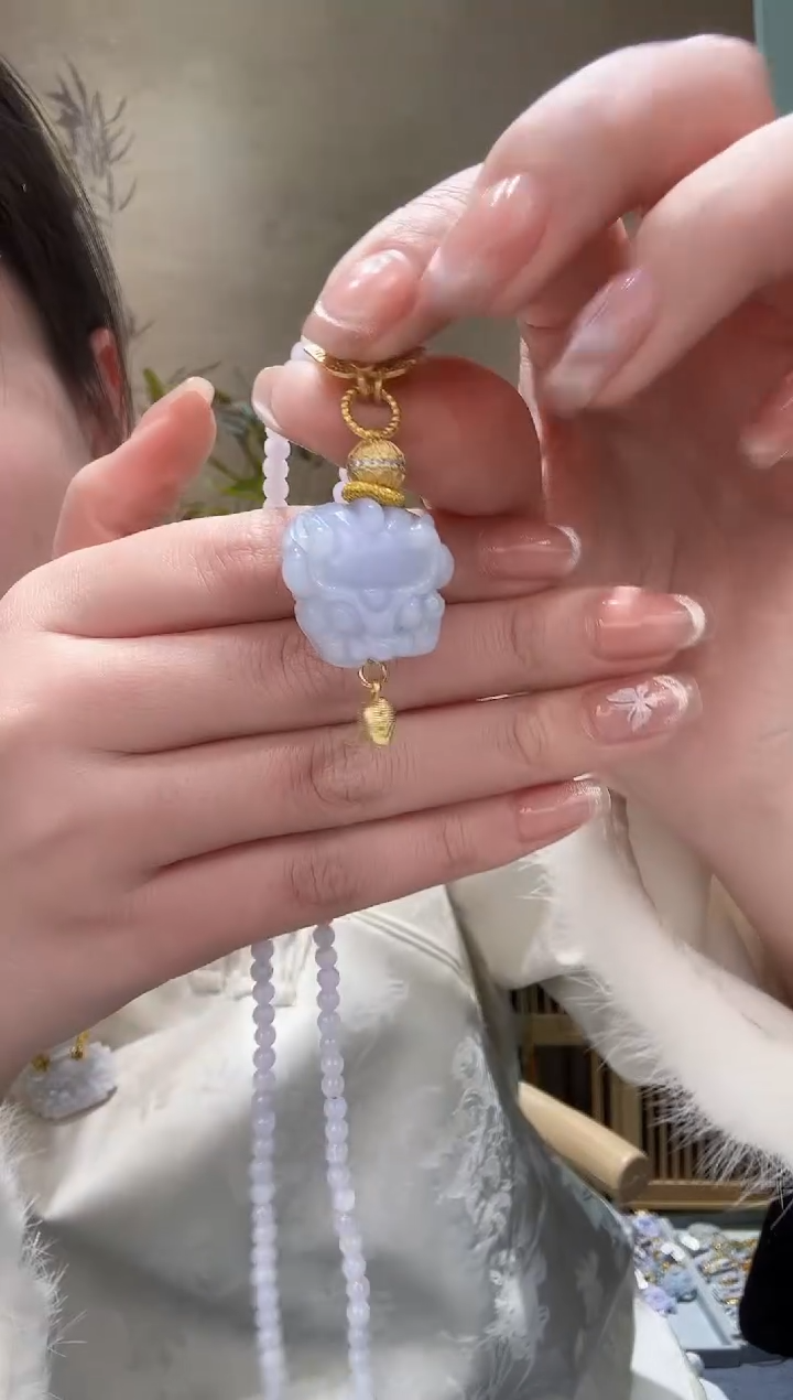 【闪购商品】翡翠颈饰未镶嵌吊坠