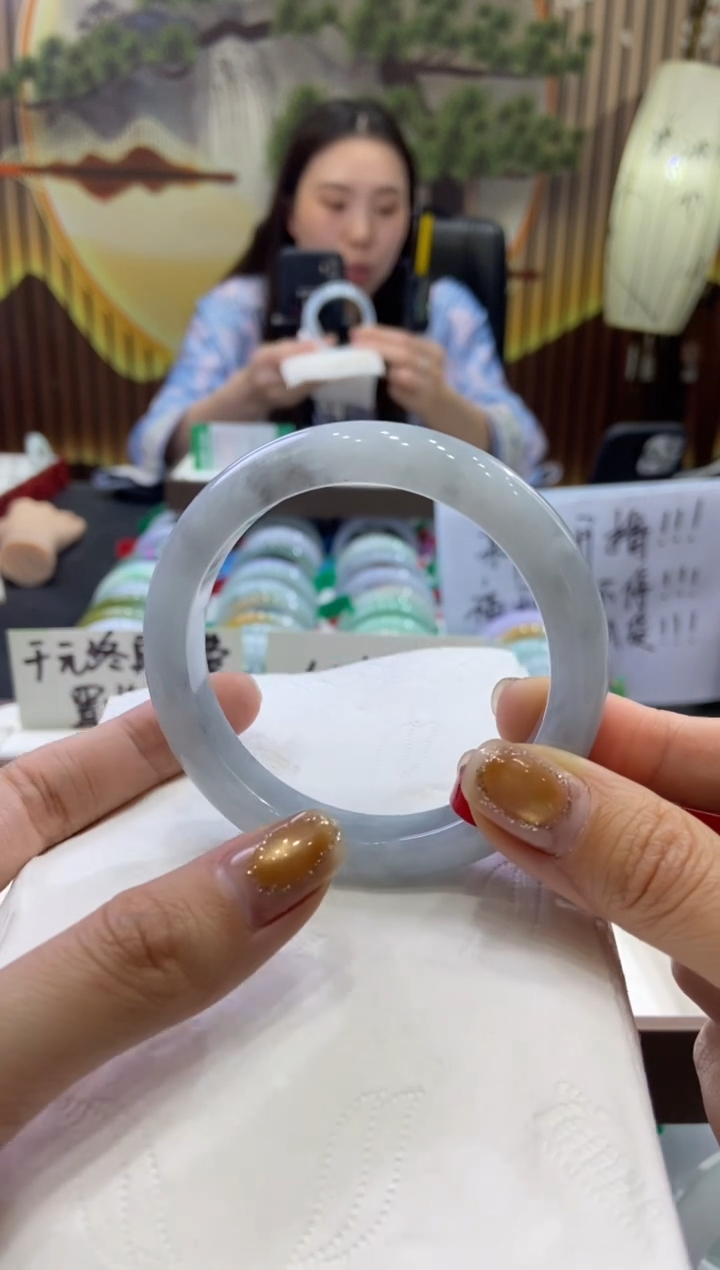 未镶嵌手镯翡翠0006969