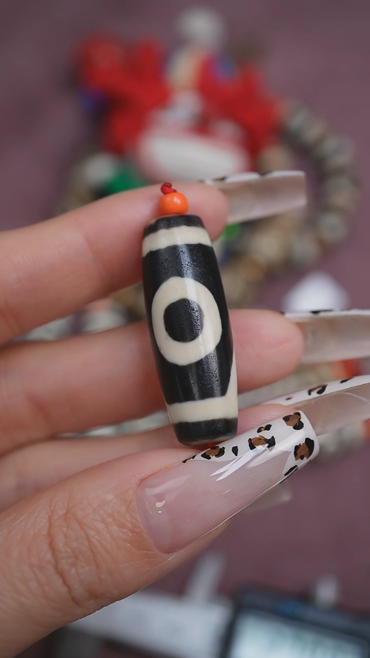 【闪购商品】玛瑙/玉髓颈饰未镶嵌蚀花玛瑙珠定制编绳