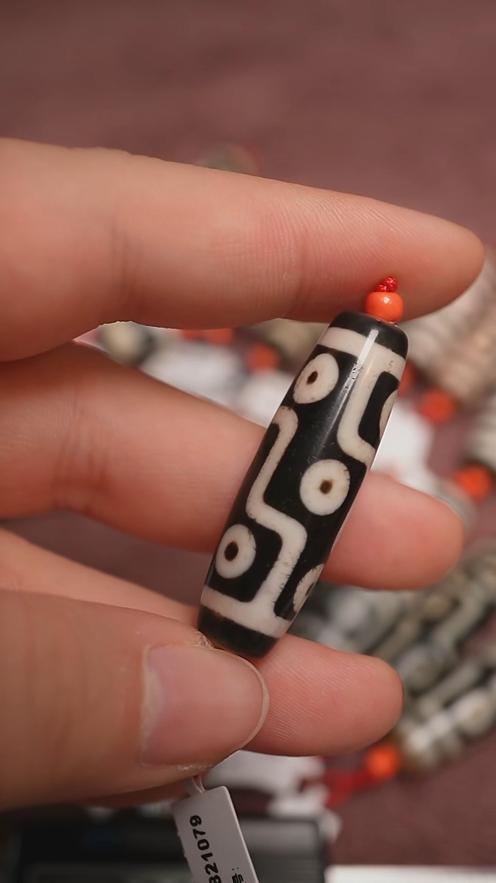 未镶嵌颈饰玛瑙/玉髓粥***粥蚀花玛瑙珠定制编绳