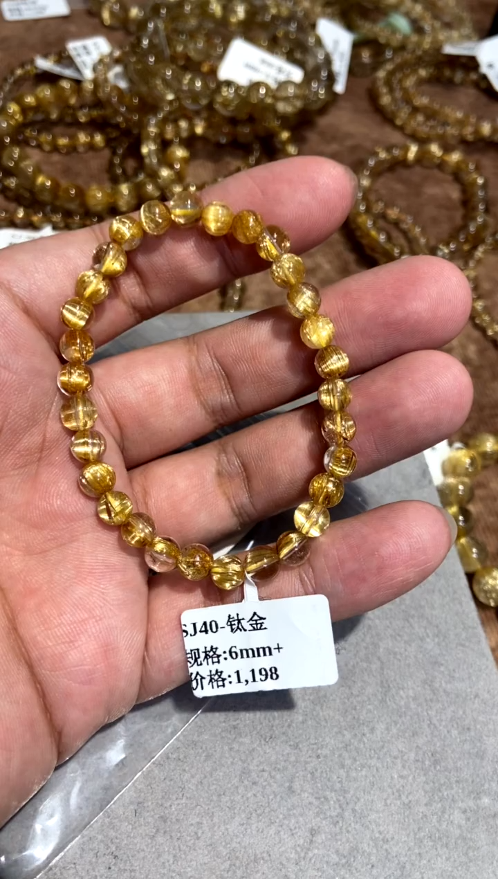 【闪购商品】水晶032-未镶嵌SJ40-钛金6mm+