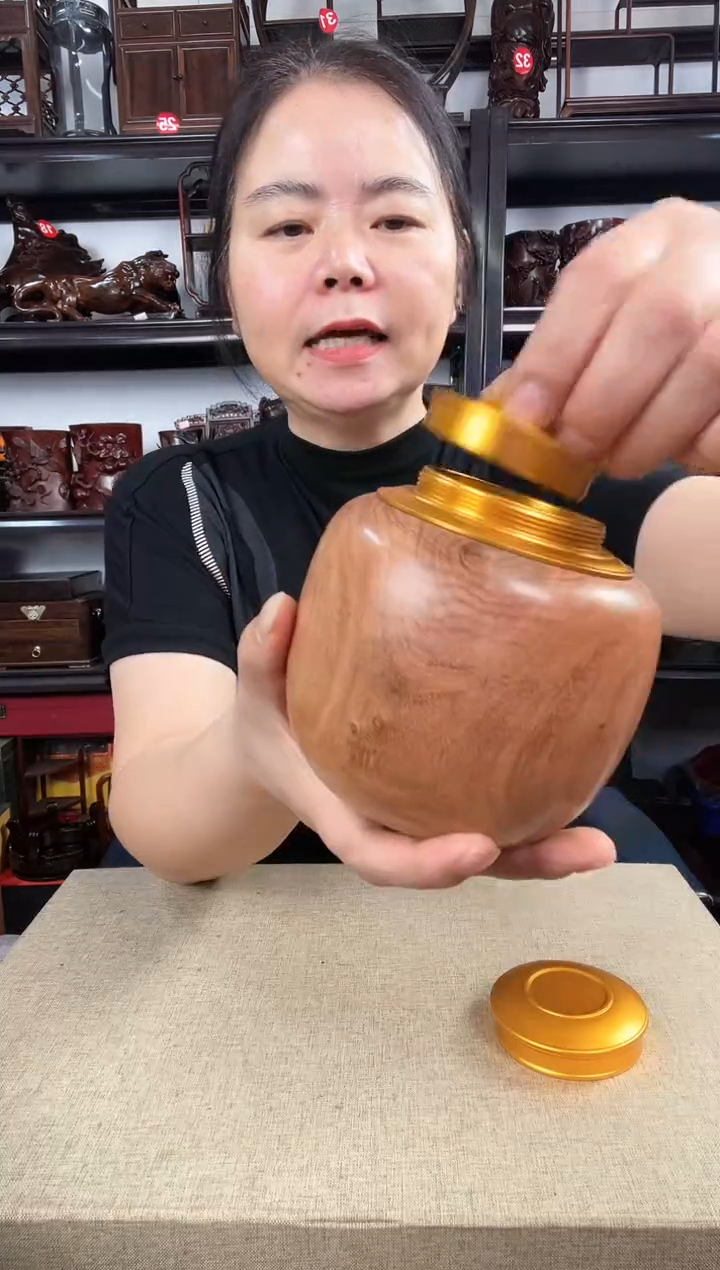木344瑕疵老李红木工艺品