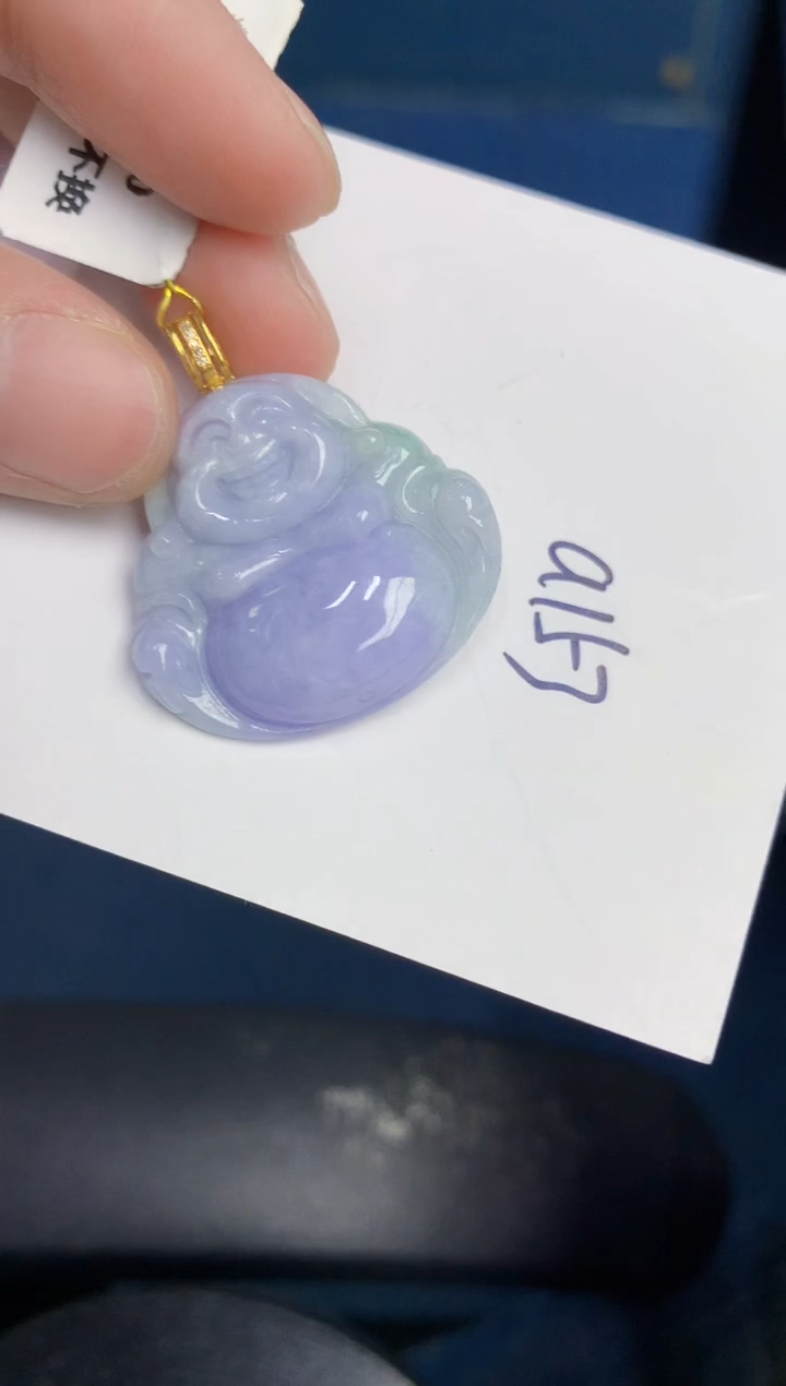 【闪购商品】翡翠颈饰18K金镶嵌000000000