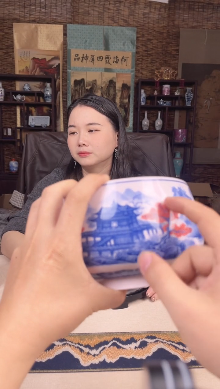 摆件瓷景德镇陶瓷摆件Y312