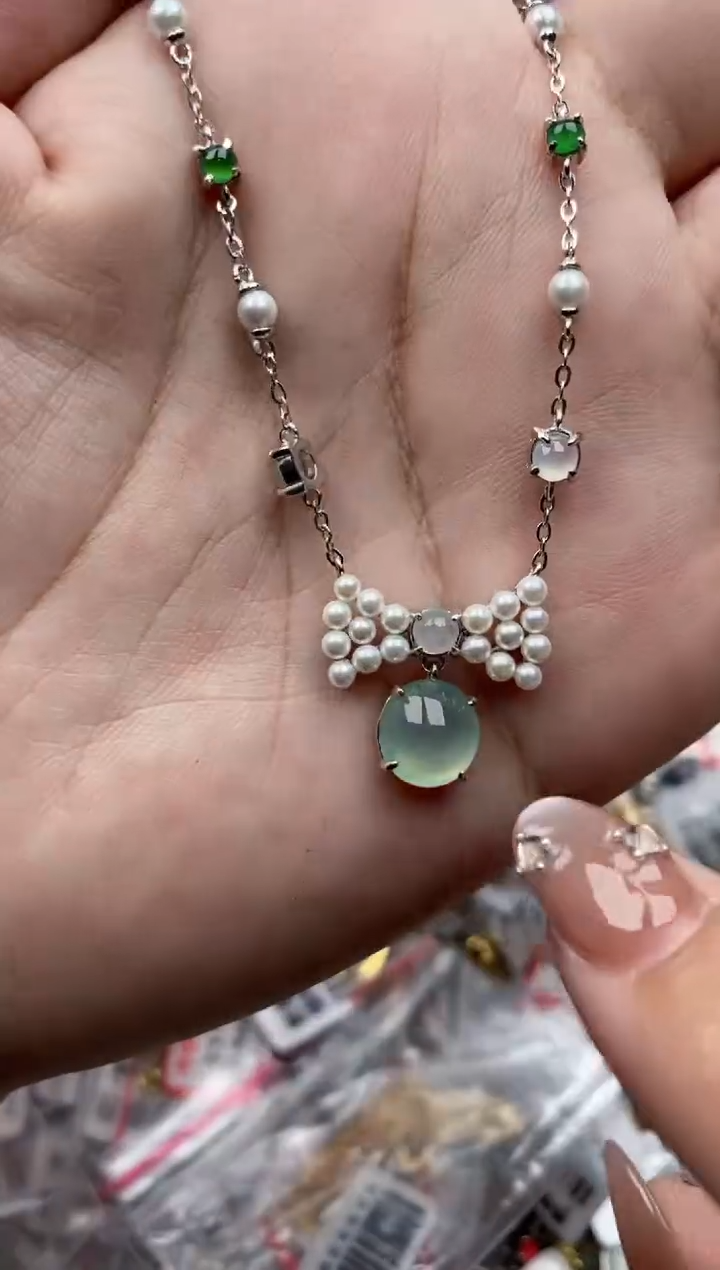 【闪购商品】翡翠戒指银S925镶嵌111111---5