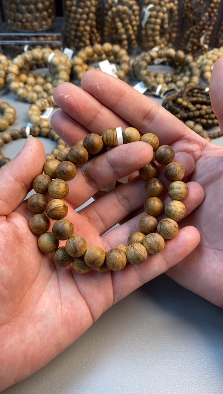 沉香手串菲律宾圆珠单圈1.1多样性发其一