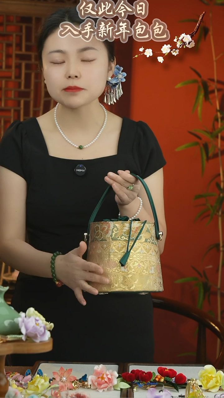 刺绣闪购纯手工非遗国风饰品