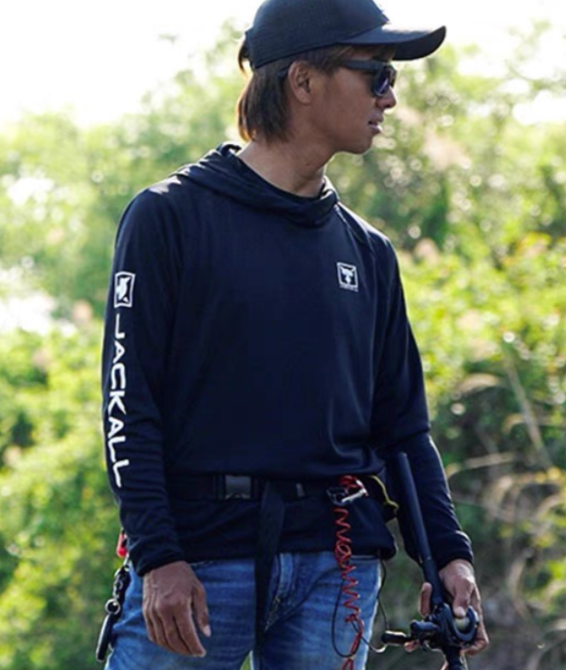 秋冬加绒保暖防晒衣外套黑坑路亚钓鱼