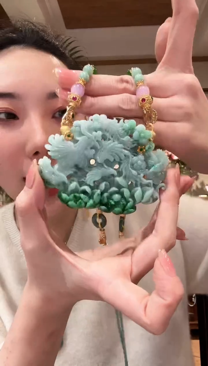 【闪购商品】翡翠颈饰未镶嵌国风