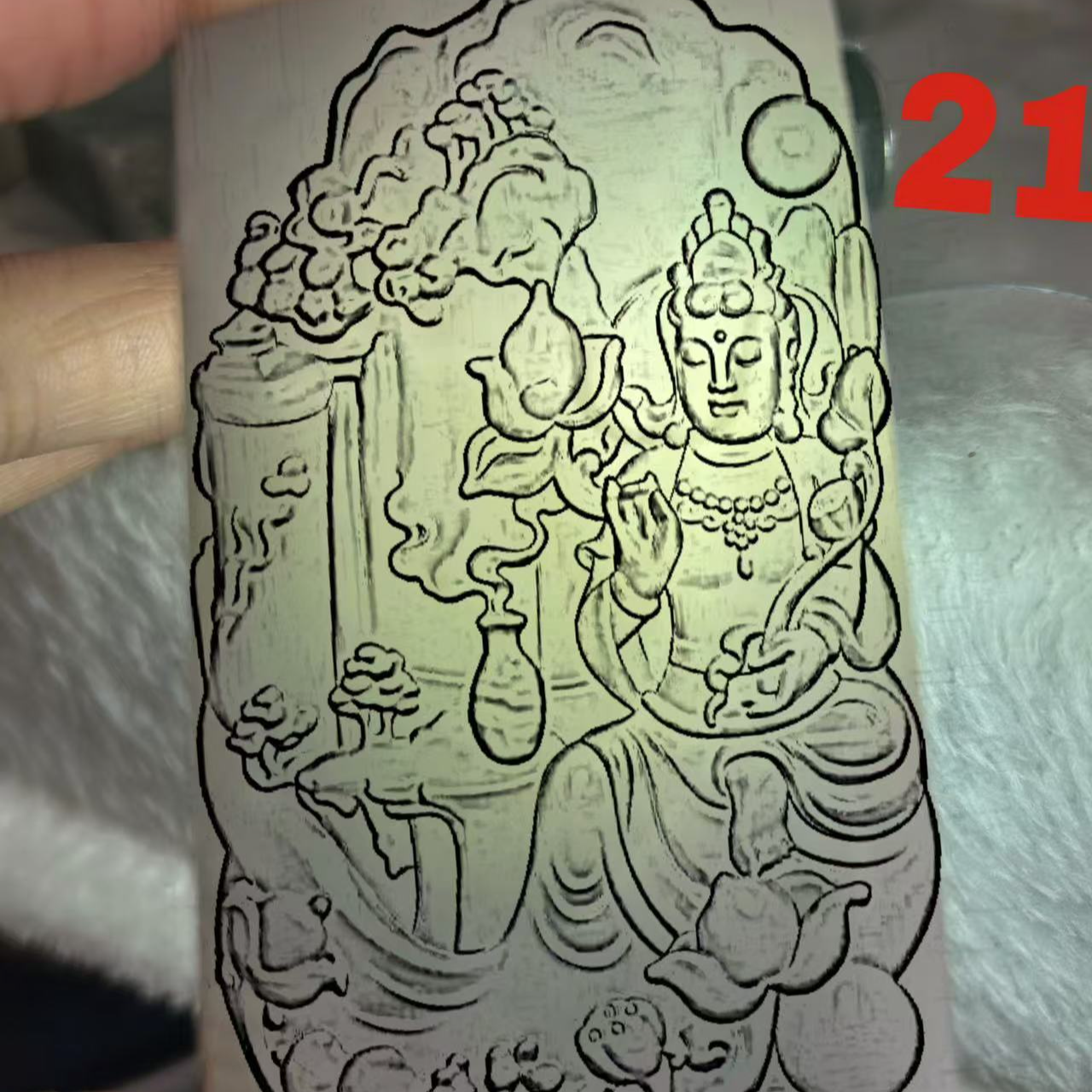 天然A货翡翠包工包料012121
