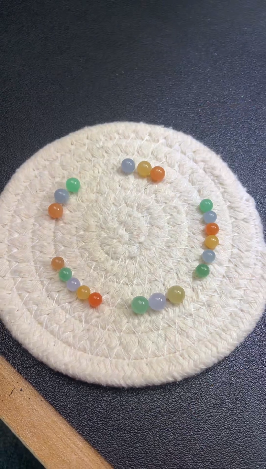 【闪购商品】翡翠散珠天然翡翠马卡龙珠子