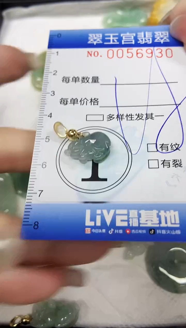 【闪购商品】翡翠颈饰未镶嵌闪购商品0056930