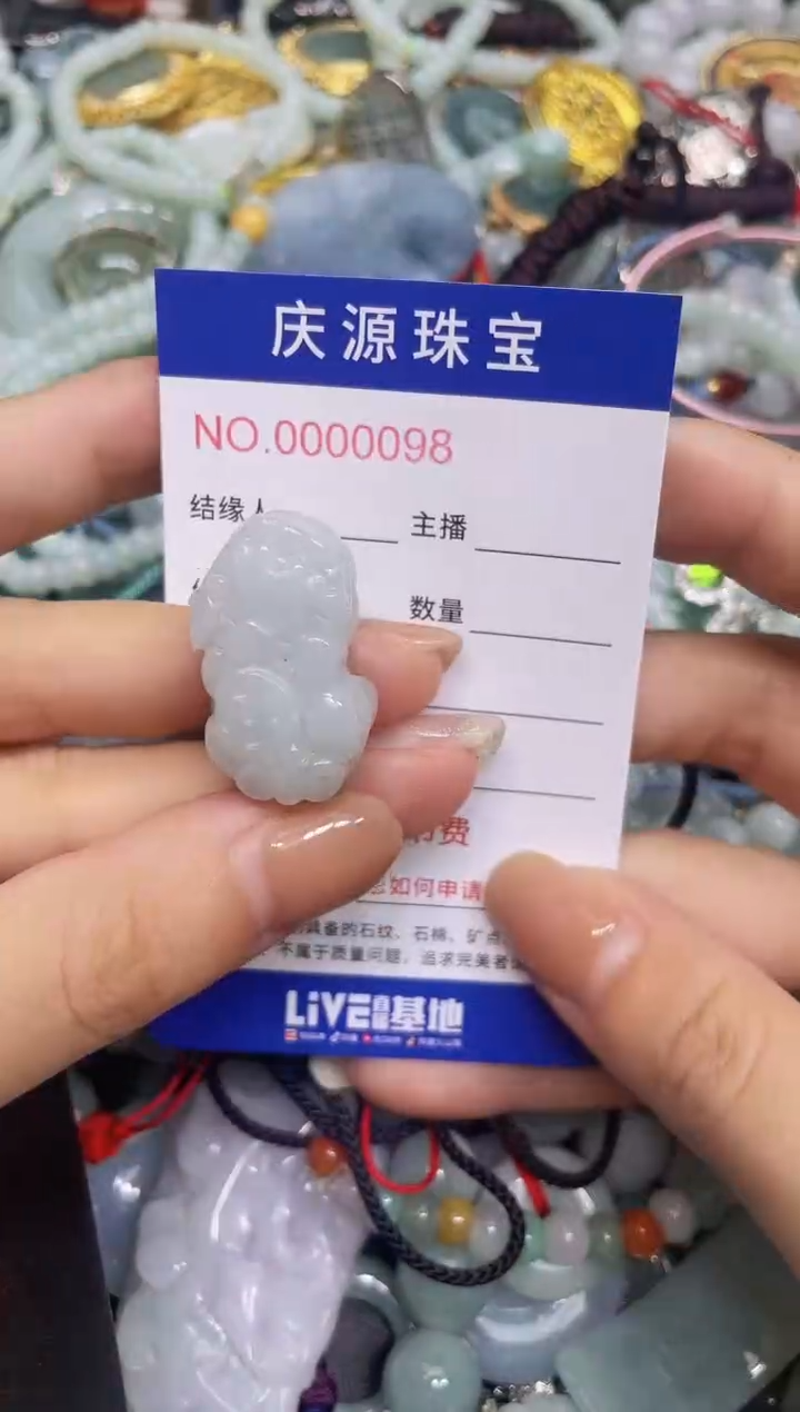 翡翠未镶嵌颈饰144