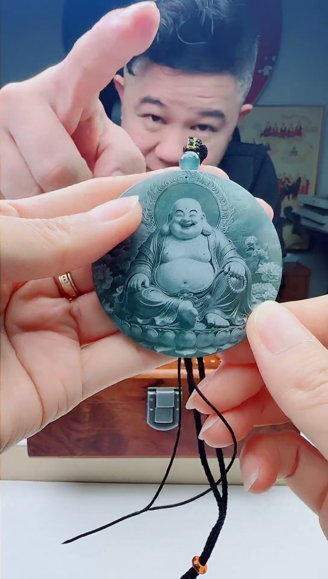 颈饰未镶嵌翡翠新号开播，感恩回馈，元旦快乐。