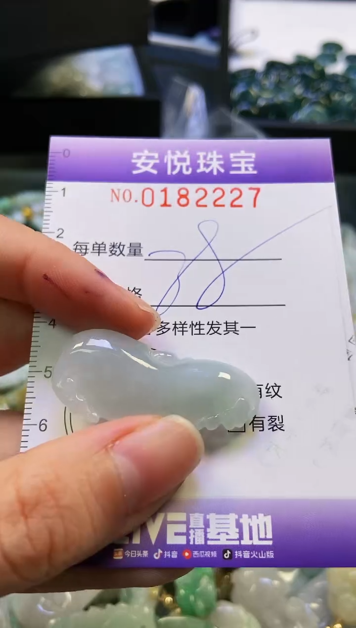 翡翠未镶嵌颈饰闪购0182227