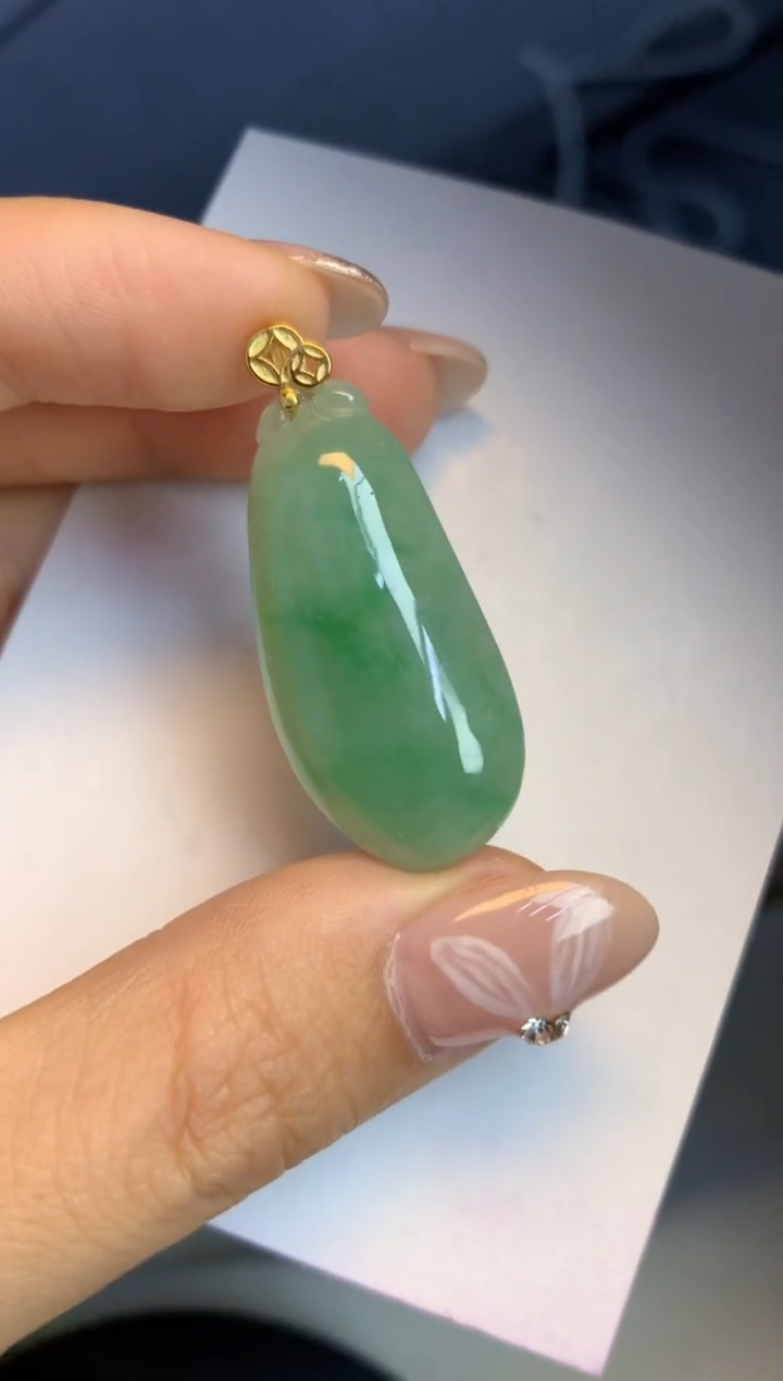 颈饰未镶嵌翡翠天然缅甸a货翡翠百元以上9元证书费自理