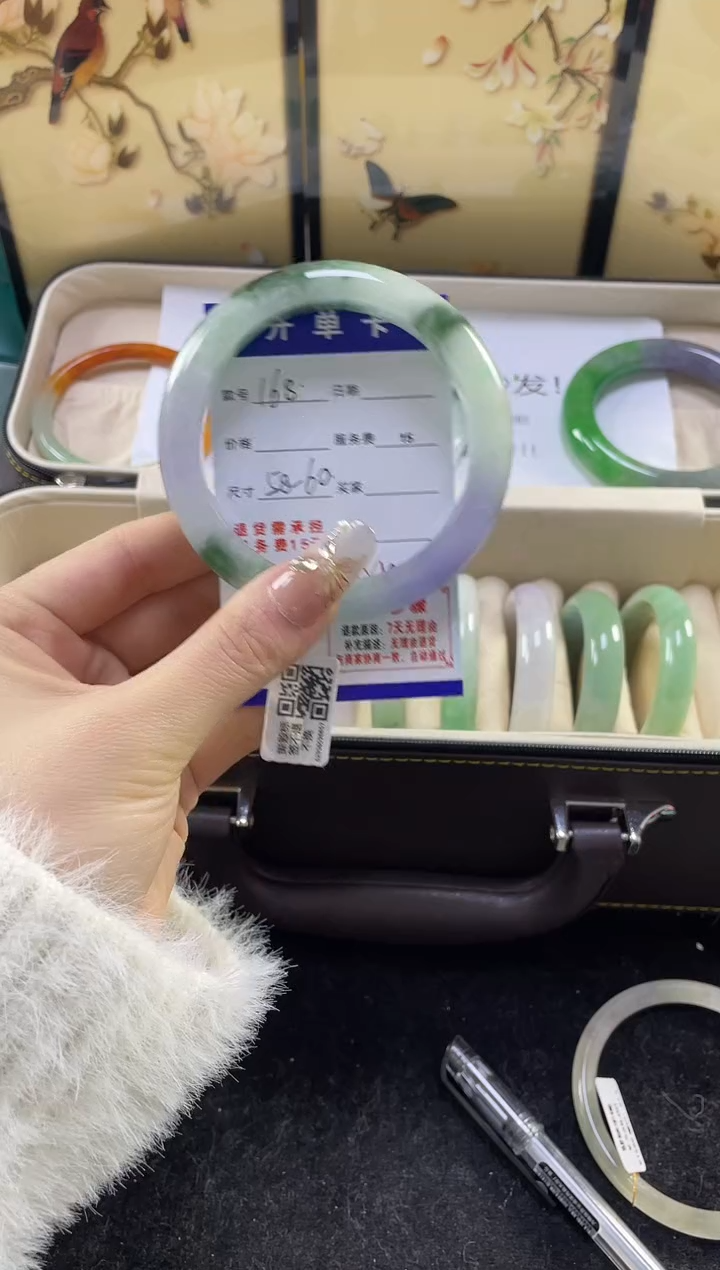 【闪购商品】翡翠手镯未镶嵌缅甸翡翠现货秒发168