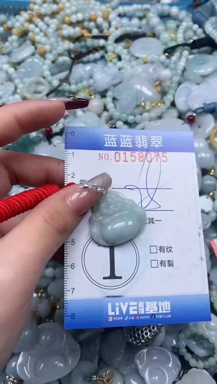 【闪购商品】翡翠颈饰未镶嵌闪购0158075多样性发其一