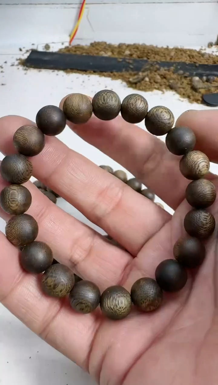 【闪购商品】沉香手串乌身1.0规格单圈9克