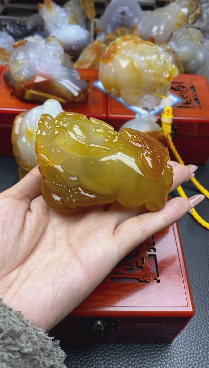 【闪购商品】玛瑙/玉髓手把未镶嵌00