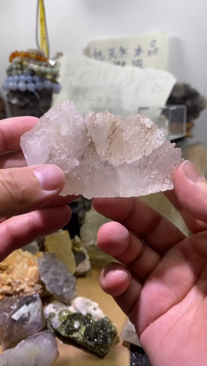 水晶珠宝半成品未镶嵌94号 161克冰洲石