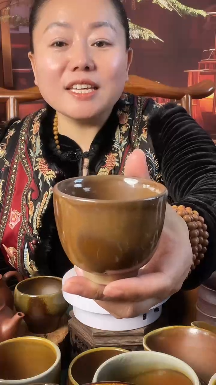 杯考*?山东儒陶柴烧窑宝杯