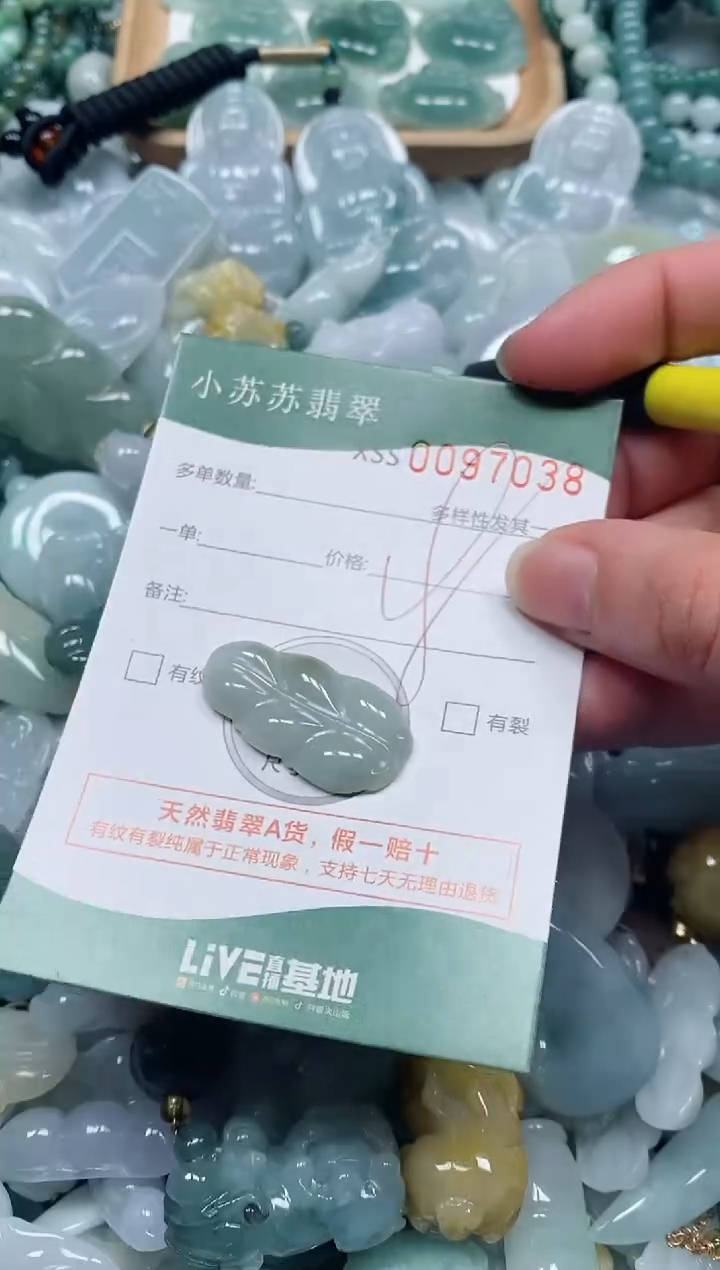 【闪购商品】翡翠颈饰未镶嵌闪购商品0097038