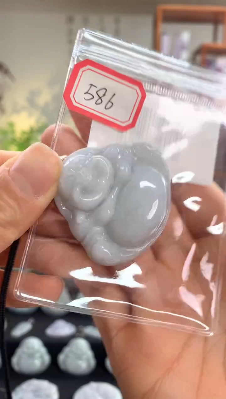 【闪购商品】翡翠颈饰未镶嵌佛公586