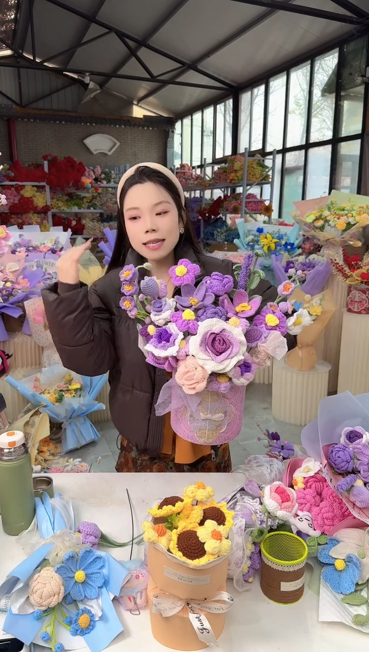 非遗手工花束，孤品清仓！！