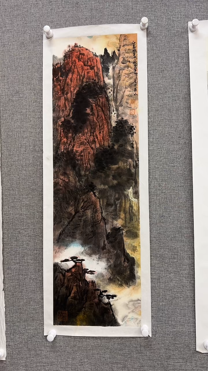 【闪购商品】国画16号吴章杰老师绘画