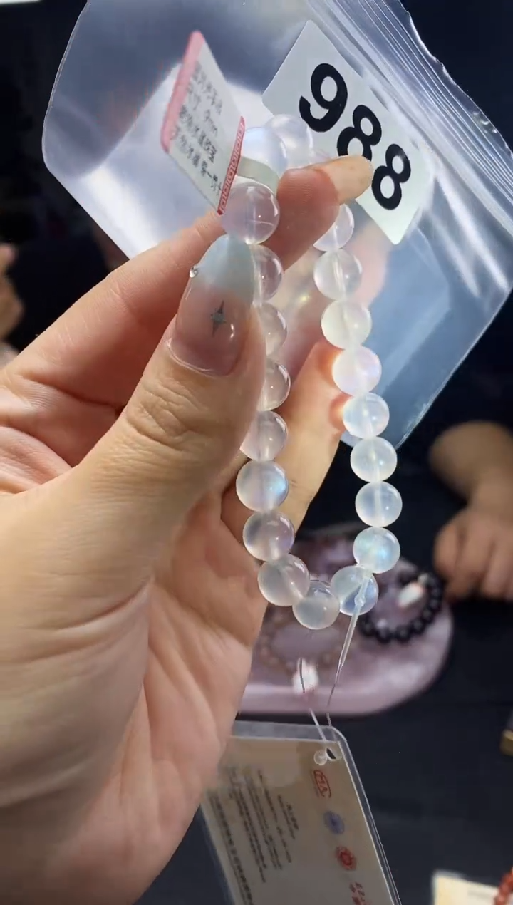 未镶嵌手串月光石手串988
