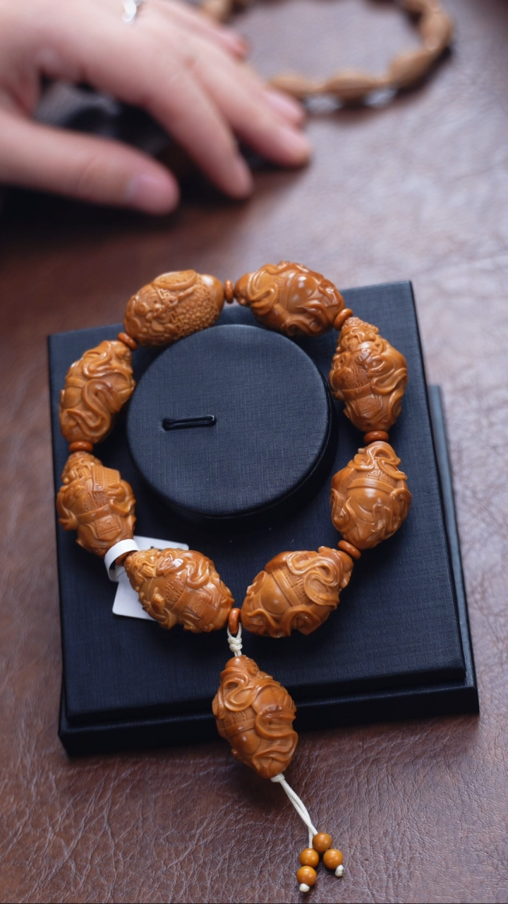 手串橄榄核庆*苏工橄榄核