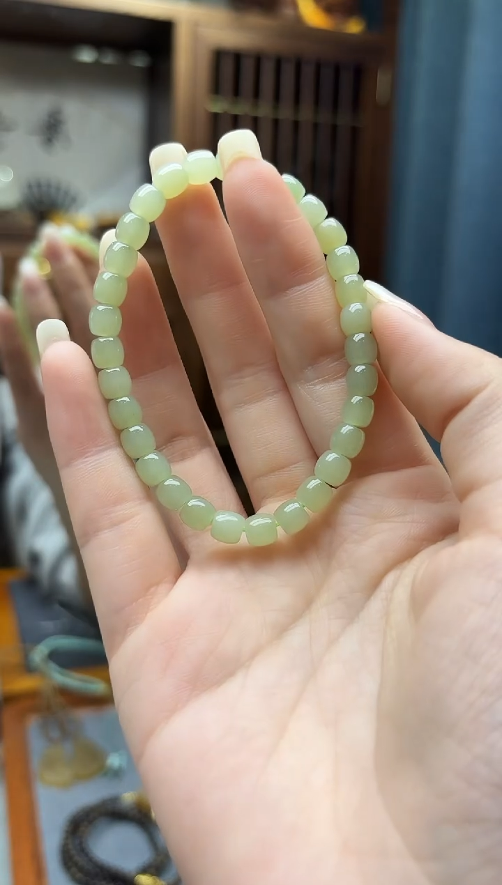 未镶嵌和田玉挂件和田玉直切手串ZD