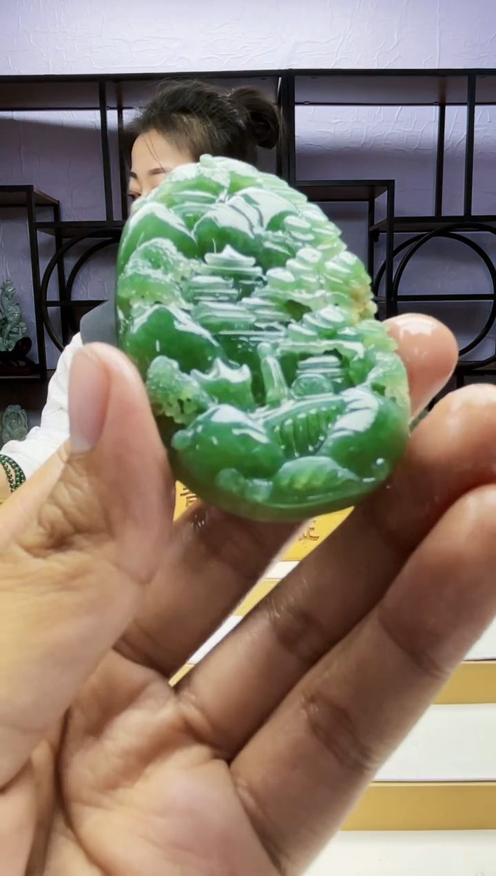 【闪购商品】定制翡翠未镶嵌毛货02090327