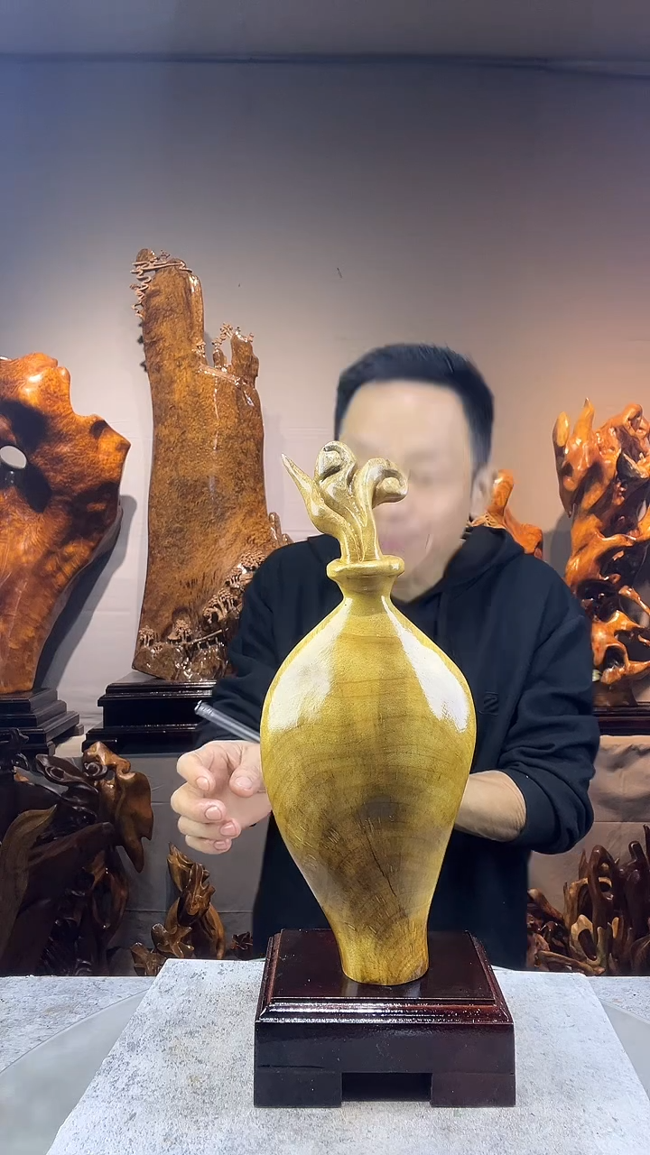 金丝楠譚小叶桢楠随行摆件9