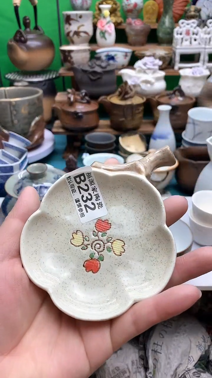 【闪购商品】盖碗海外回流瓷器