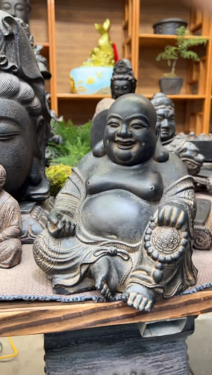 陶土【火山泥】大肚佛