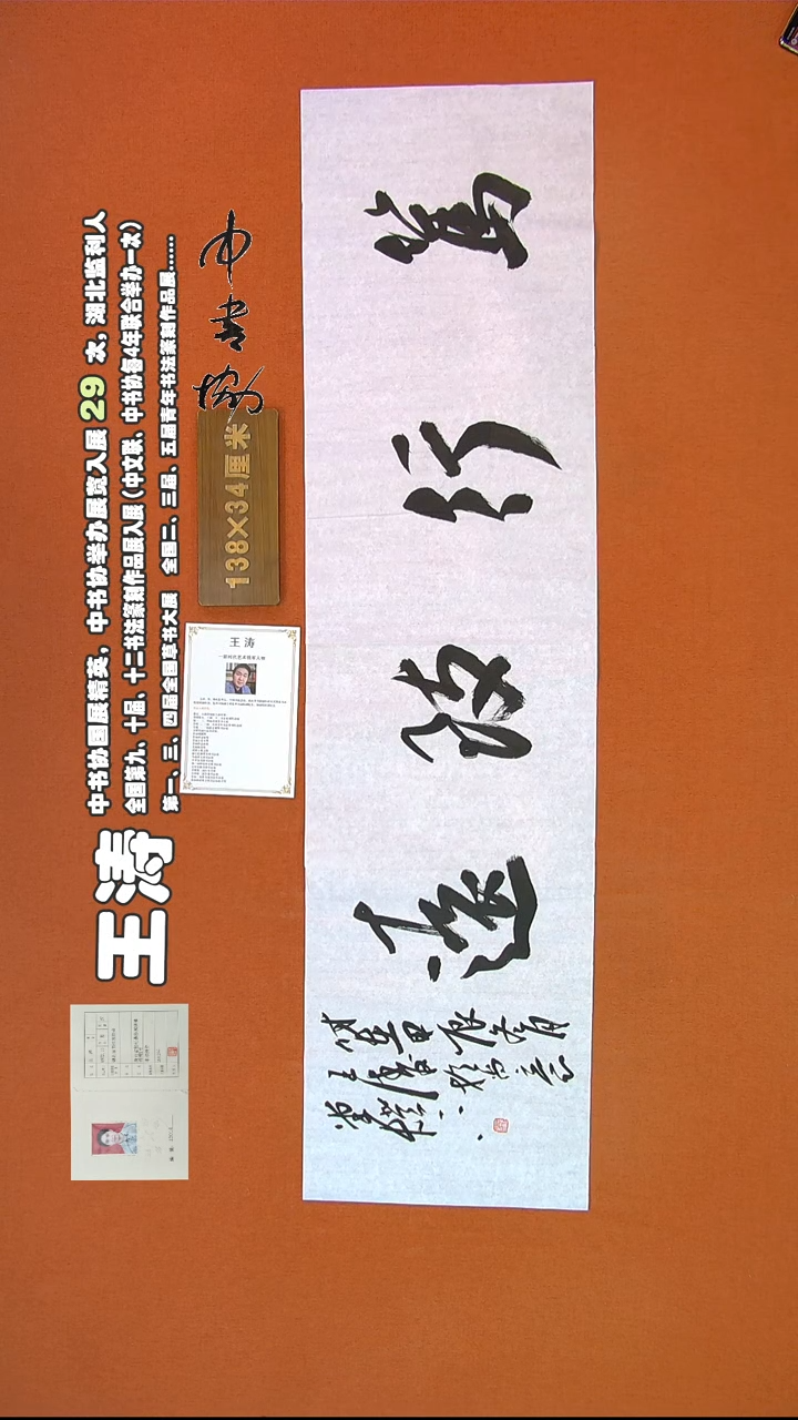 【闪购商品】书法164王涛书法作品