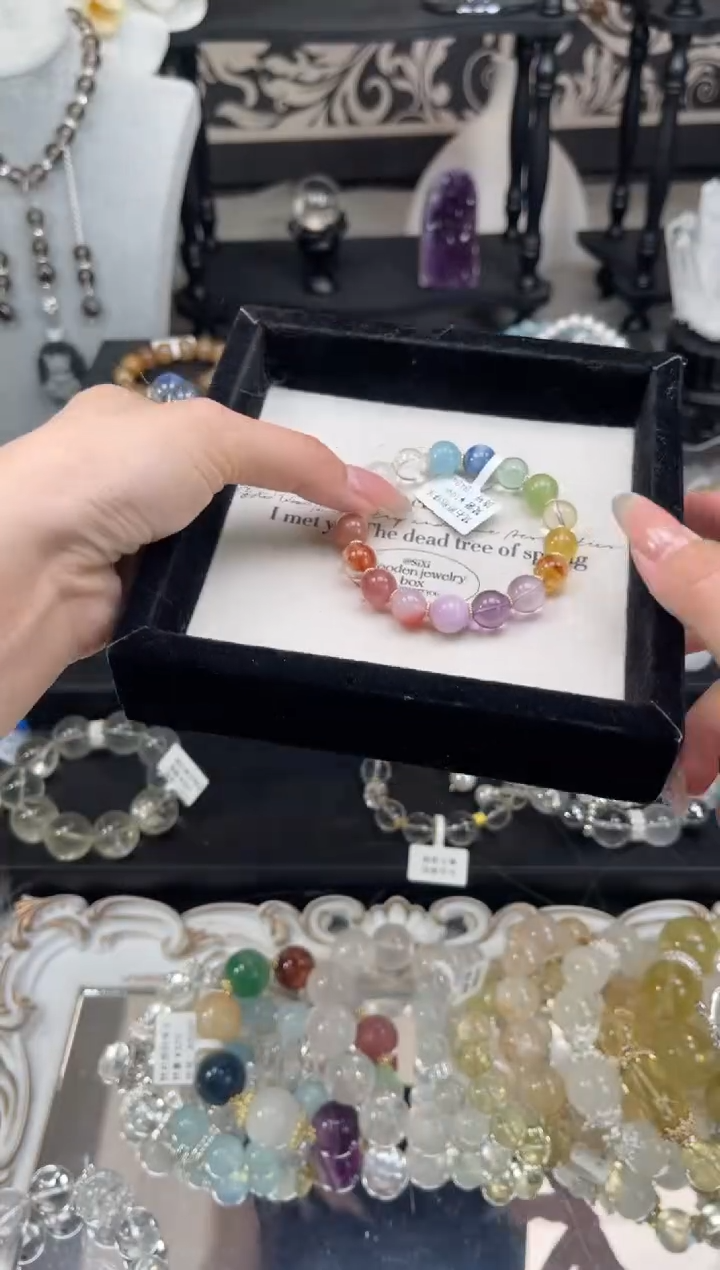 【闪购商品】水晶手链未镶嵌天然水晶 多样性发货