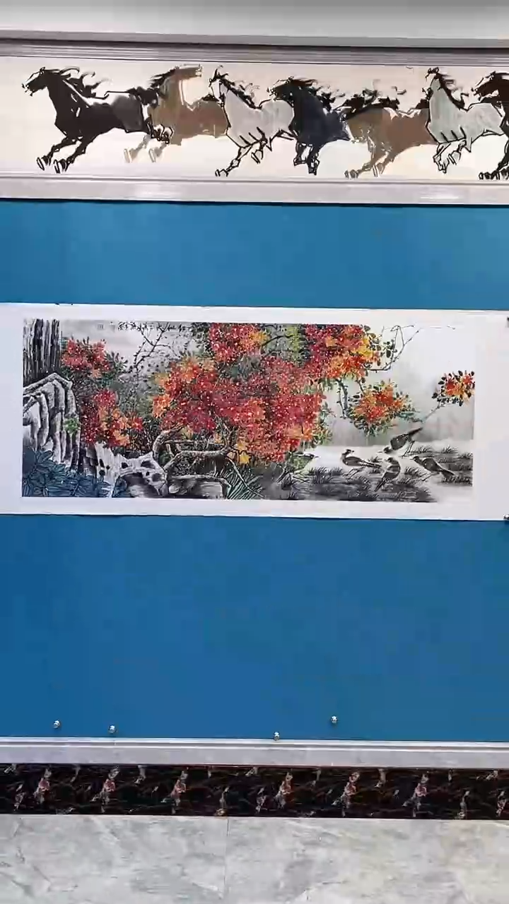 国画闪电购邓志标绘画32