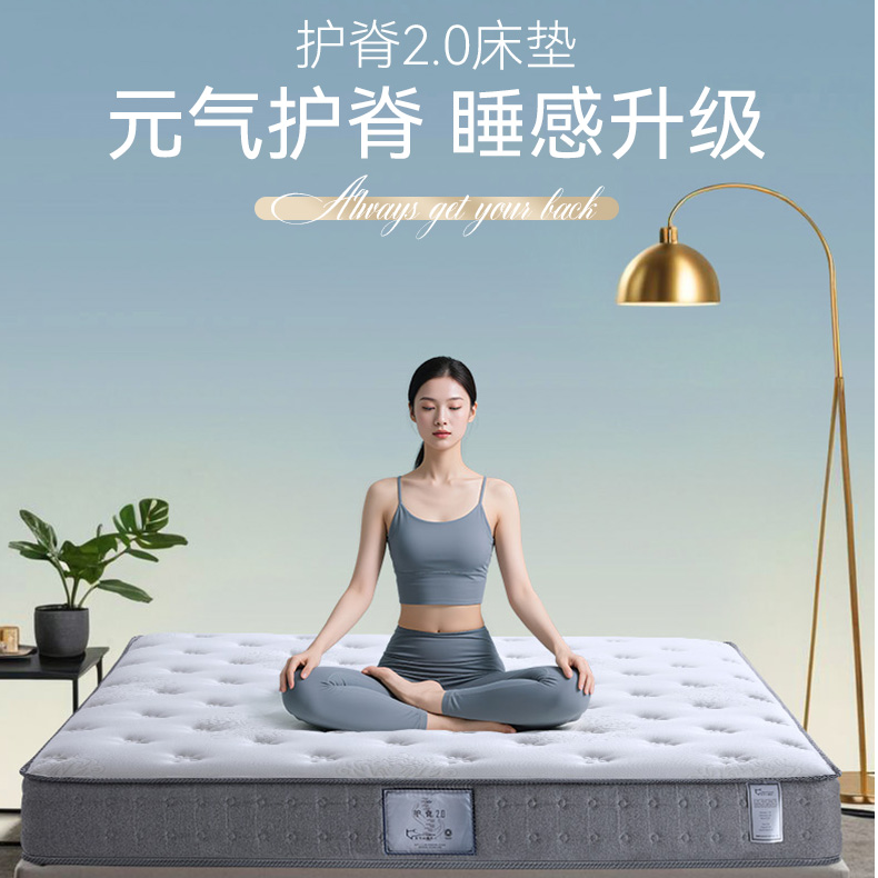 【达人专属】金可儿护脊2.0成人床垫（床垫）政府补贴