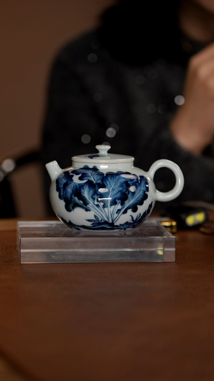 【闪购商品】瓷片景德镇斌芬陶瓷/湛蓝