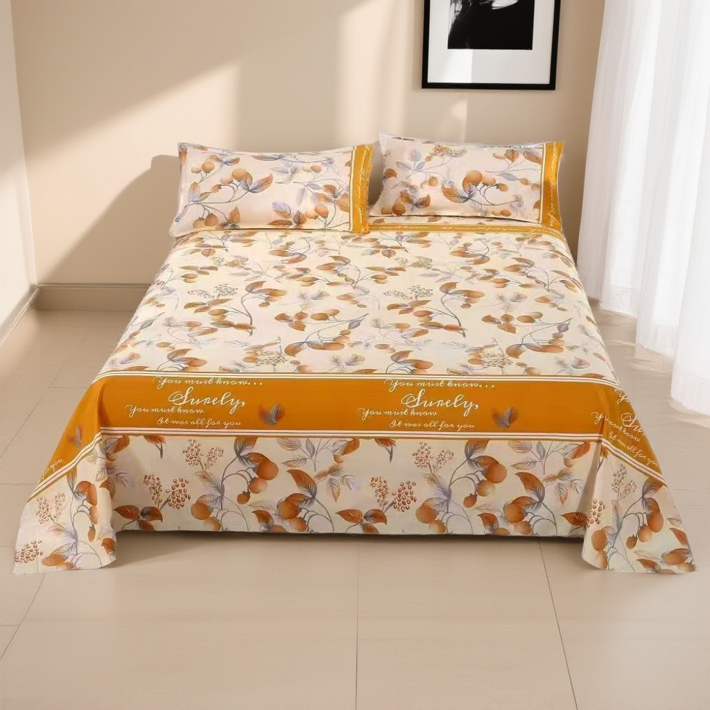 新款四季通用亲肤柔软床单双人大尺寸200x230cm