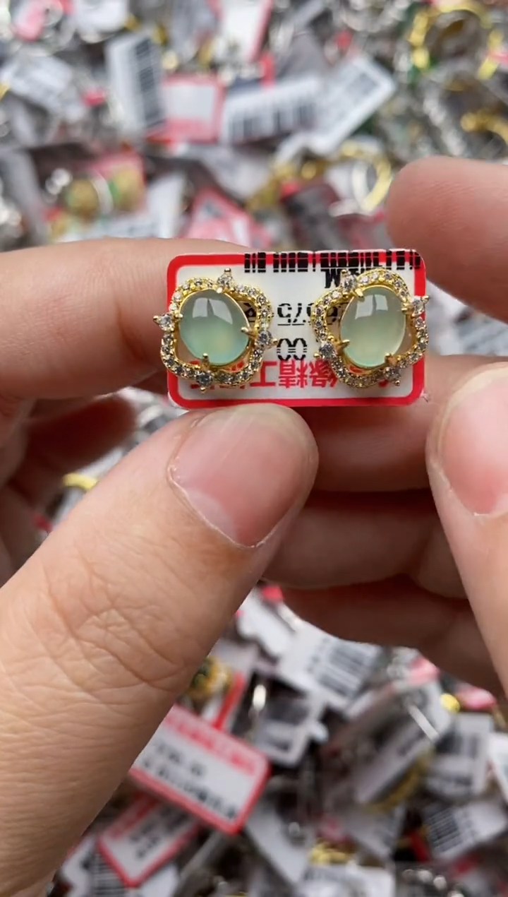 【闪购商品】翡翠戒指银S925镶嵌55555---1